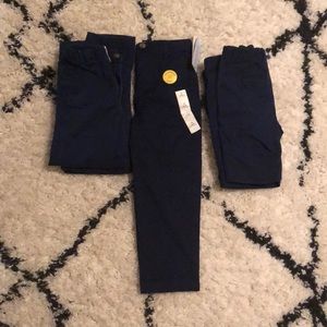Uniform- 6 pants and 3 shorts.